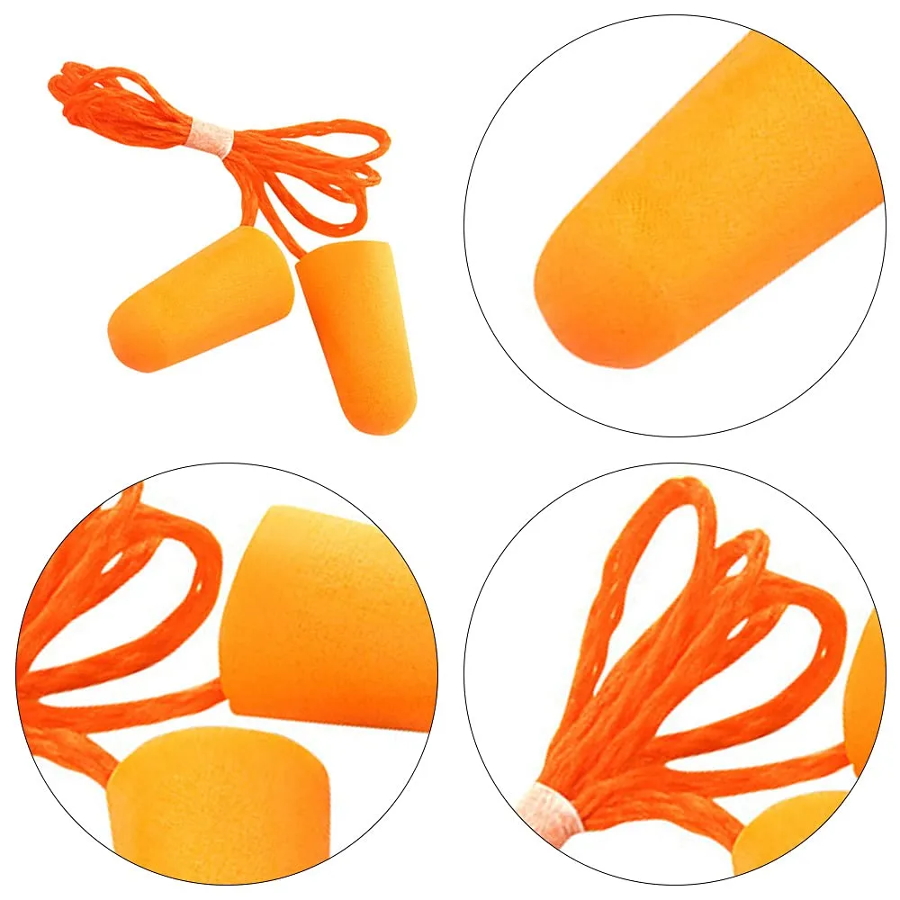 10 Box Noise Reduction Sponge Ear Plugs Foam Ear Plugs Sleeping Waterproof Noise Canceling Ear Plugs for Hearing Protection Sleeping Working