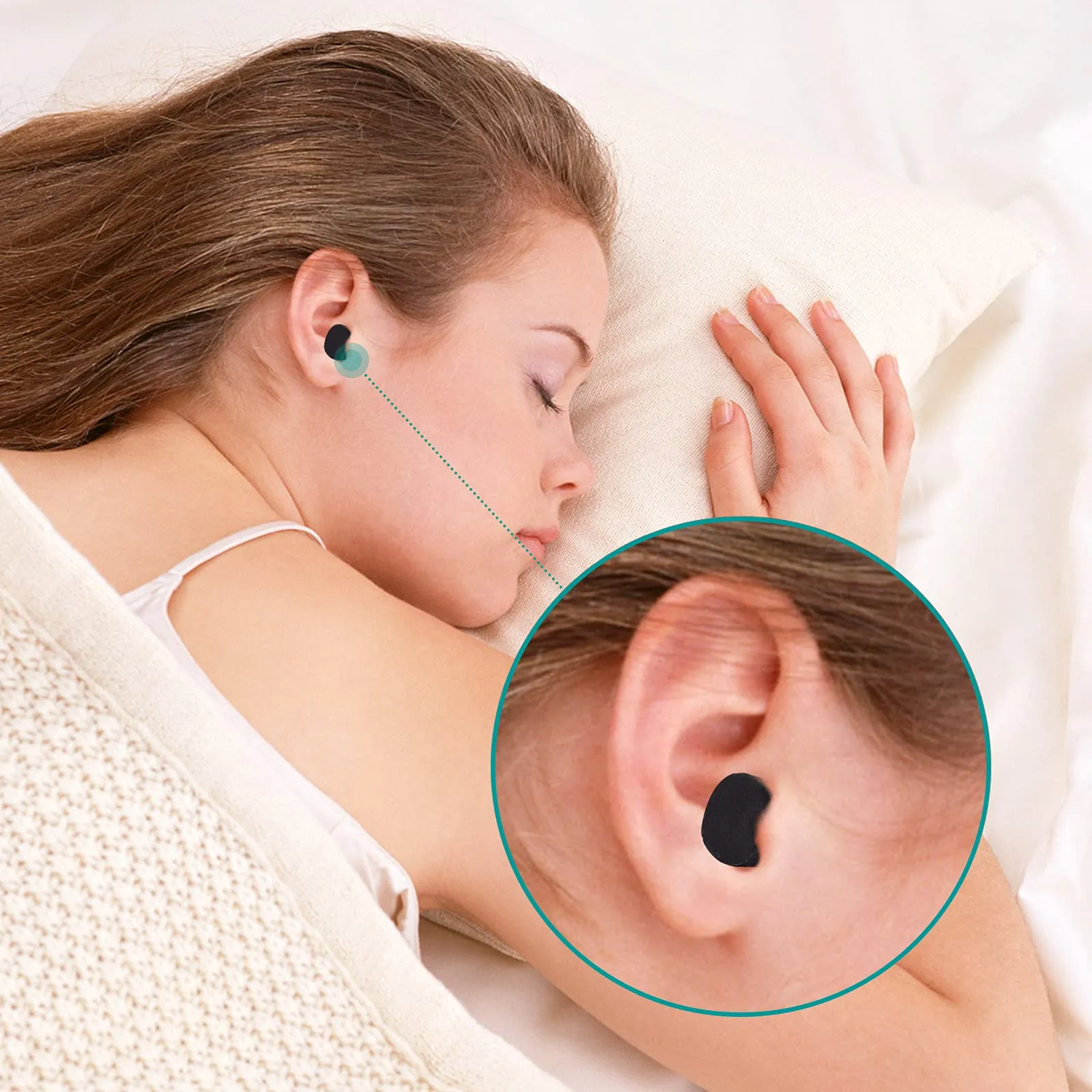 100 Pairs Ear Plugs for Sleeping Noise Cancelling Earplugs Ultra Soft Foam Ear Plugs for Sleep Reusable Earplugs for Noise Cancel 100 Pair (Pack of 1)