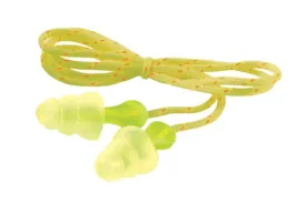 3M™ Tri-Flange™ Earplugs P3001, Cloth, Corded 400 Pair/Case