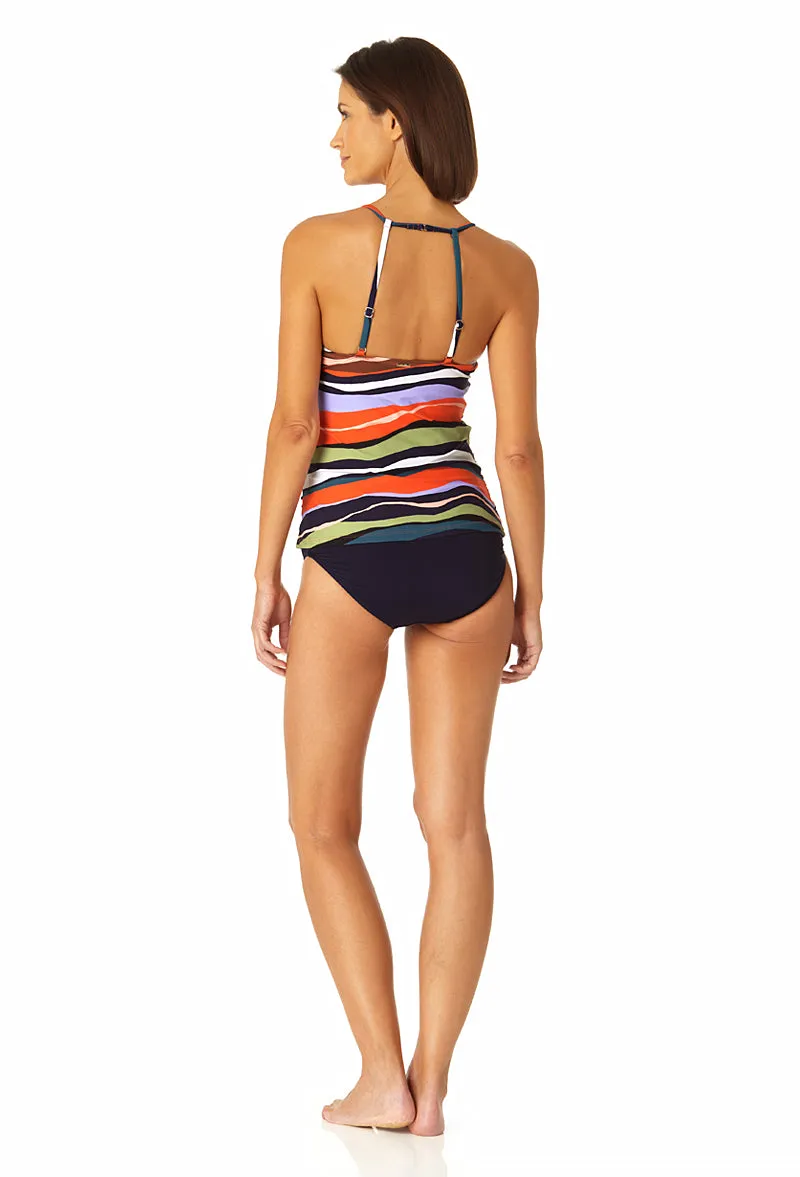 Anne Cole - Women's High Neck Tankini Top