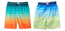 BI-A227 - Wholesale Infant Boy's Gradient Swim Trunks
