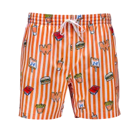 Chubbies® Striped Lined Swim Trunks