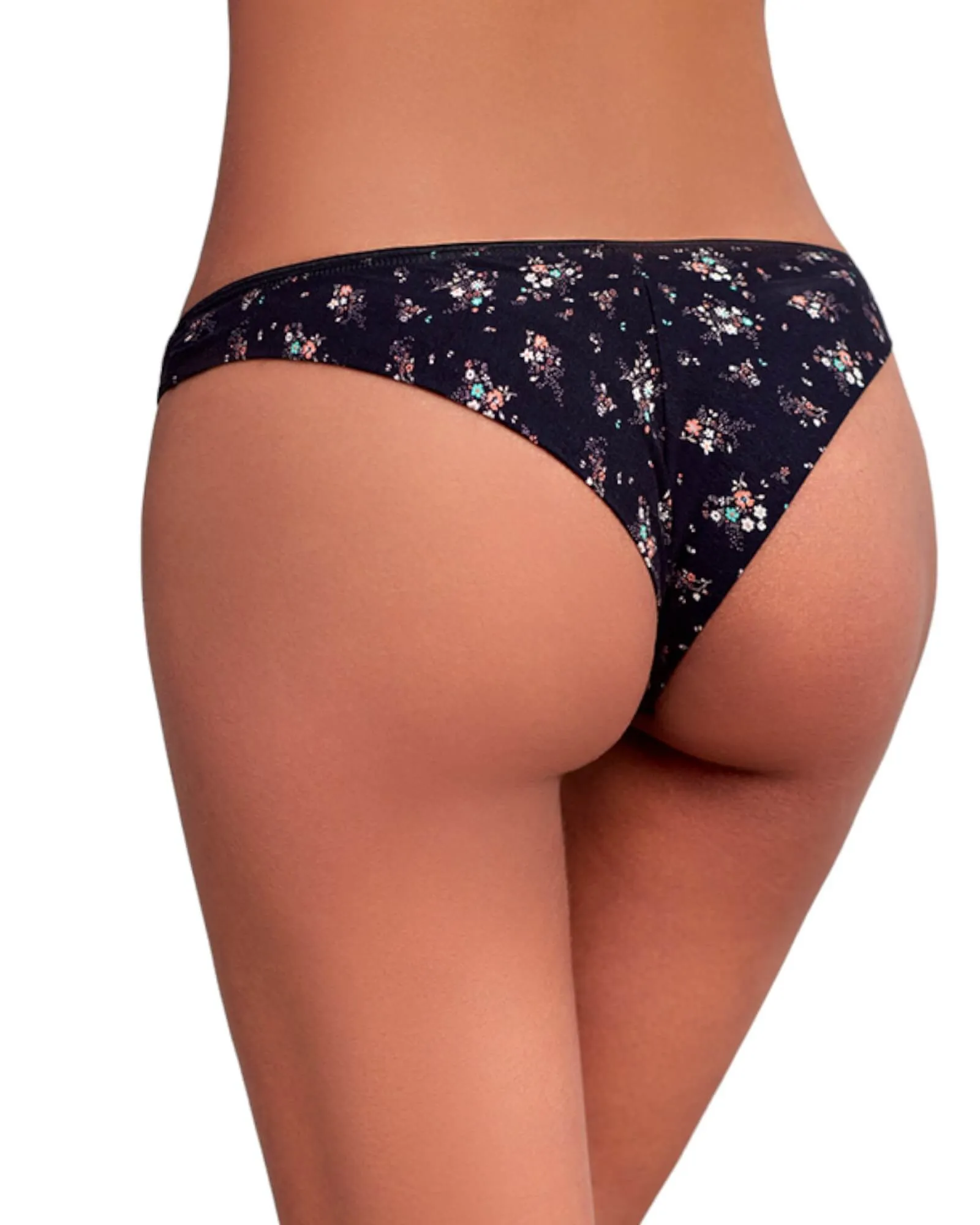 Dotted & Floral Mid-Waist Panty Delight