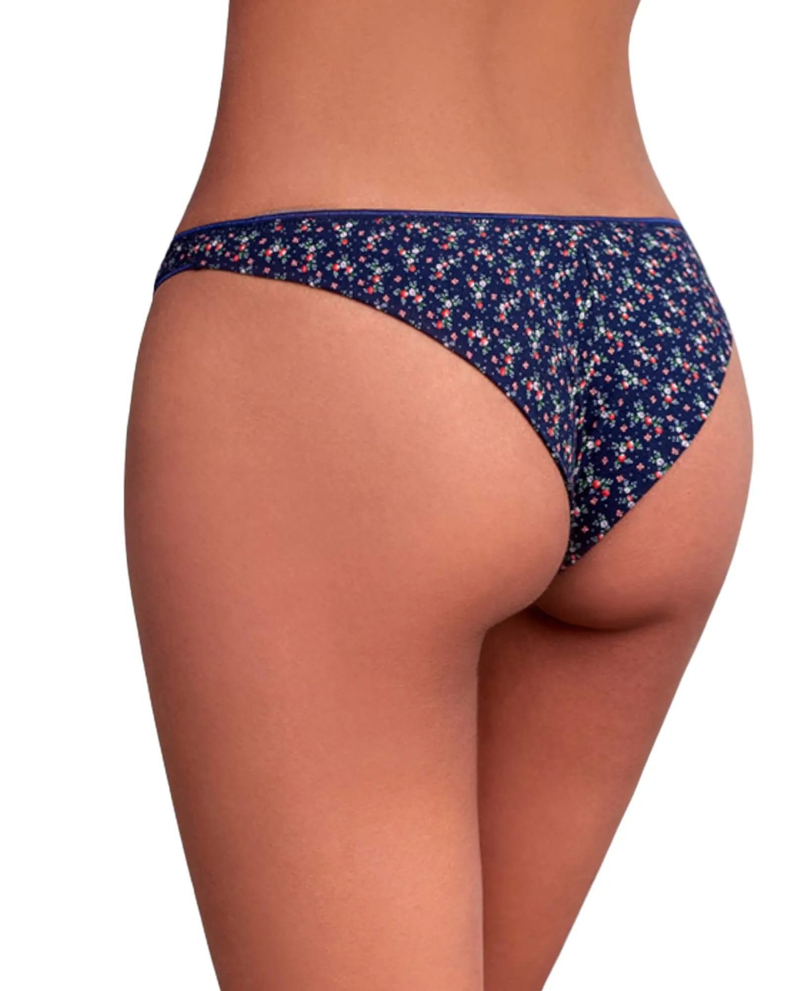 Dotted & Floral Mid-Waist Panty Delight