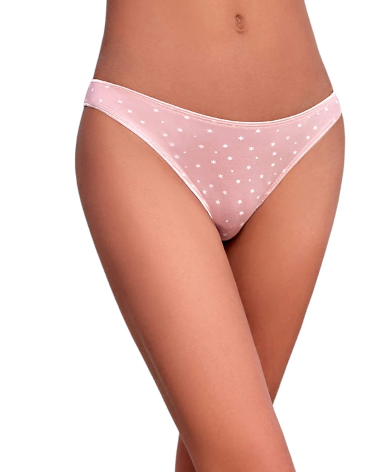 Dotted & Floral Mid-Waist Panty Delight