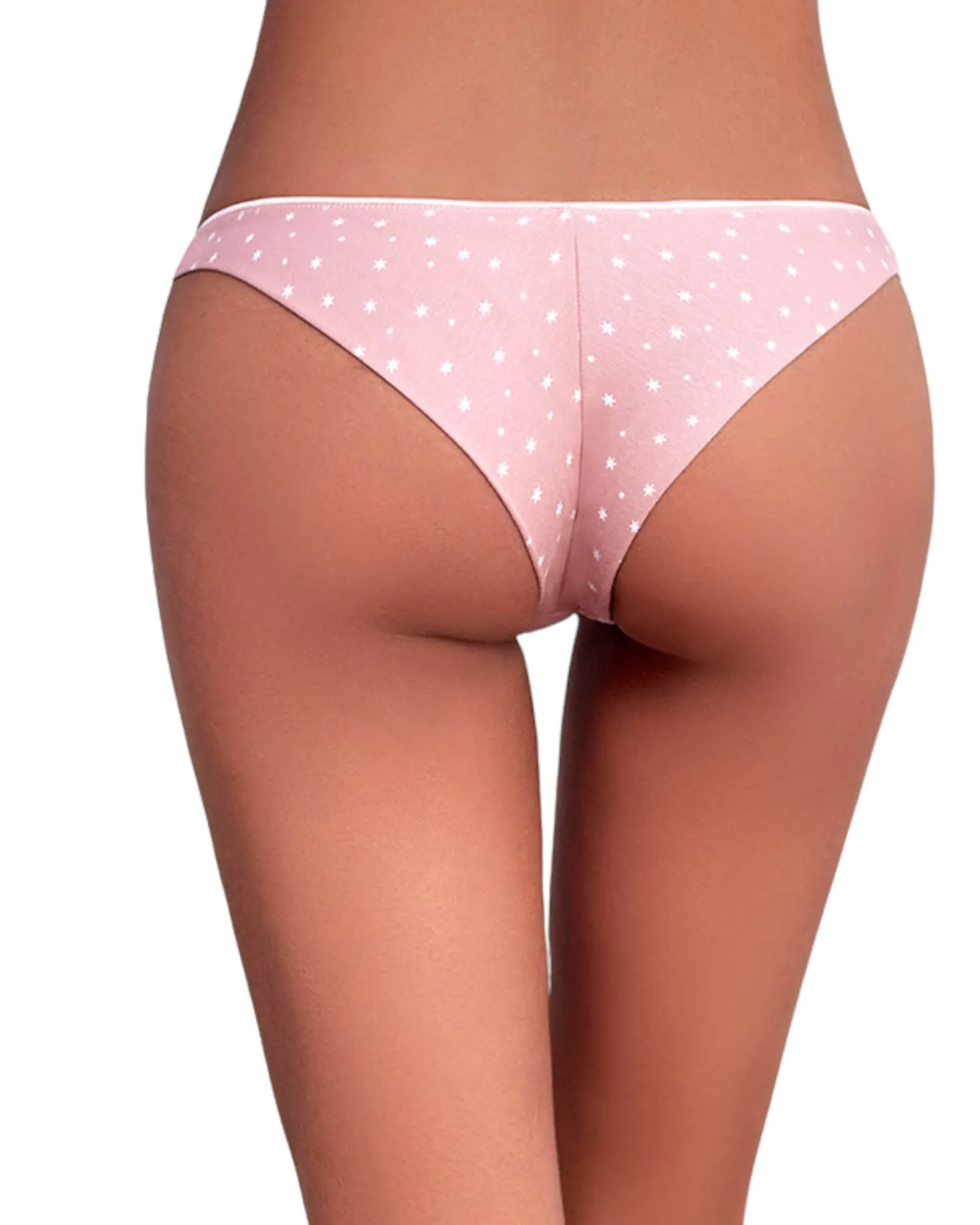 Dotted & Floral Mid-Waist Panty Delight