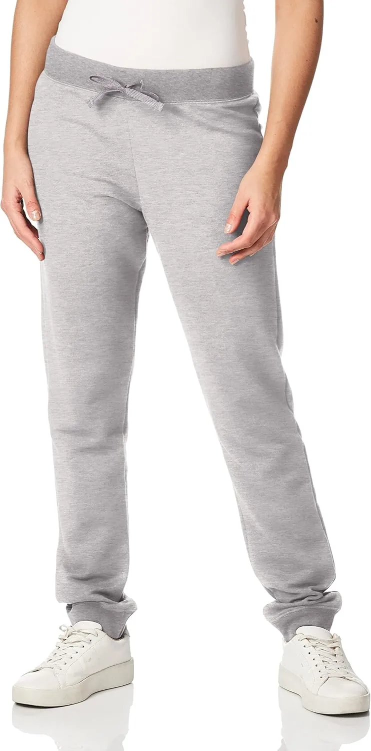 Fruit of the Loom Women's Crafted Comfort Crafted Comfort Joggers & Open Bottom Pants