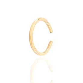 Gold Ear Cuffs for Women, 14K Gold Filled, 18ga, 12mm, Ear Cuff for Non Pierced Ears, Gold Ear Cuffs for Women Conch, Ear Cuffs for Women Non Piercing Gold, Gold Ear Cuff (14K Gold Filled)