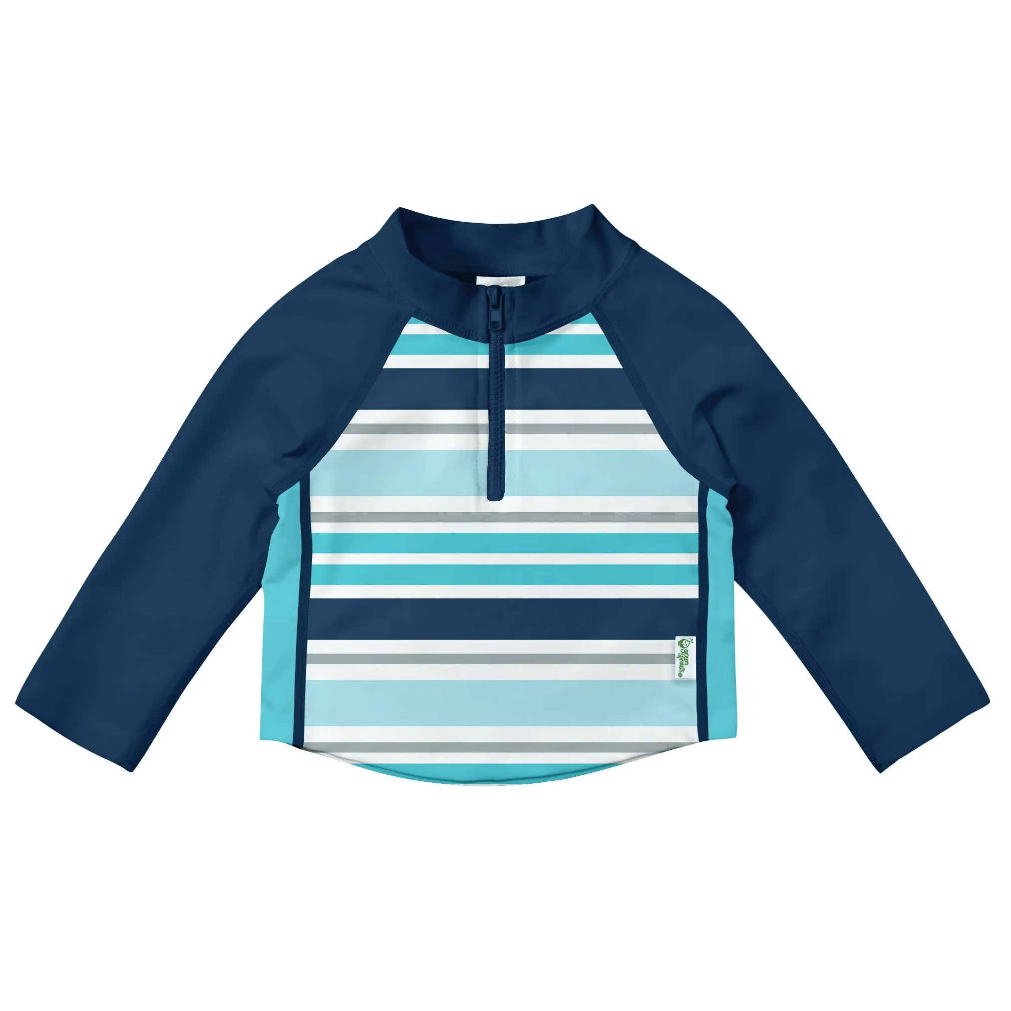 Green Sprouts - Long Sleeve Zip Rashguard