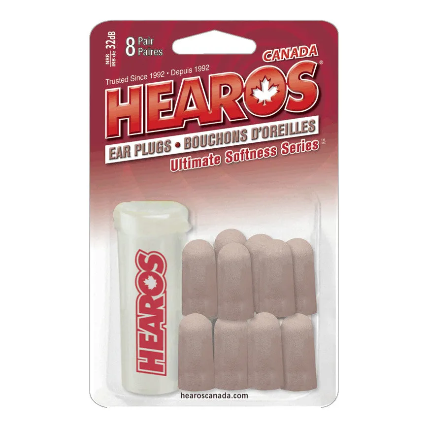 Hearos - Ultimate softness ear plugs NRR 32dB