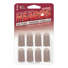 Hearos - Ultimate softness ear plugs NRR 32dB