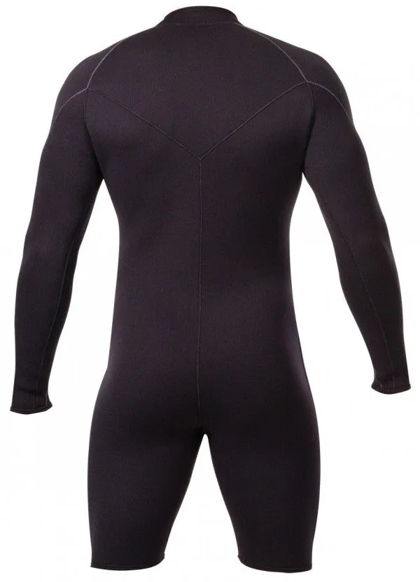 Henderson 3mm Mens Thermoprene Front Zip Long Sleeve Shorty Wetsuit