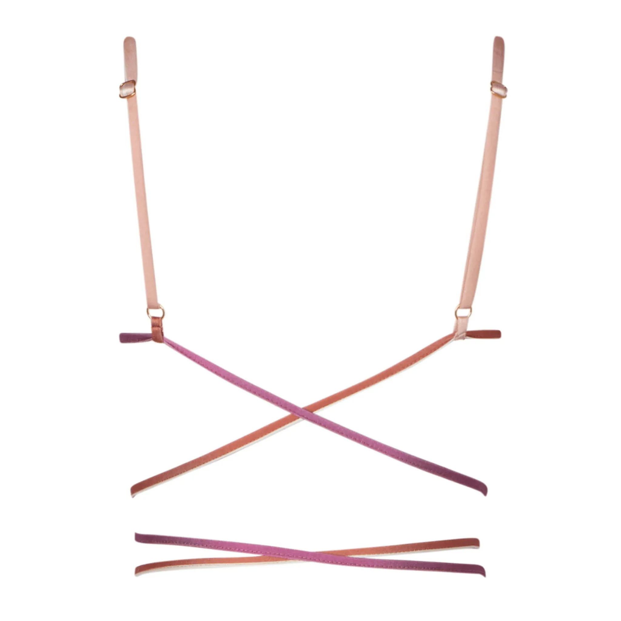 Indigo Terra Criss Cross Triangle Top