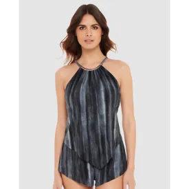 Jeannie Underwired High Neck Shorty Swimsuit