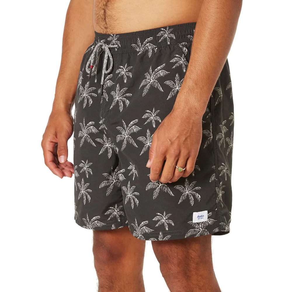 Katin Mai Tai Volley Swim Trunk in Black