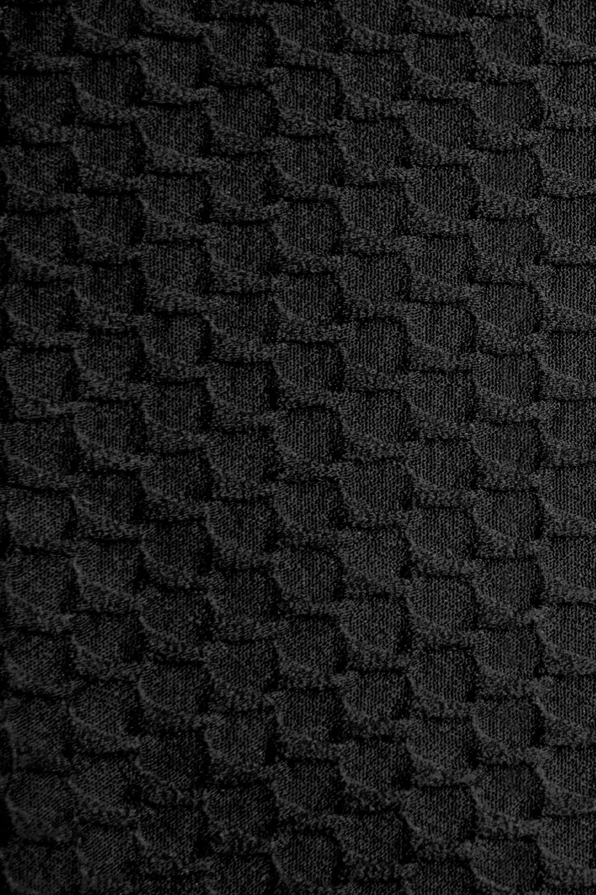 Lola Triangle Top - Black Waffle