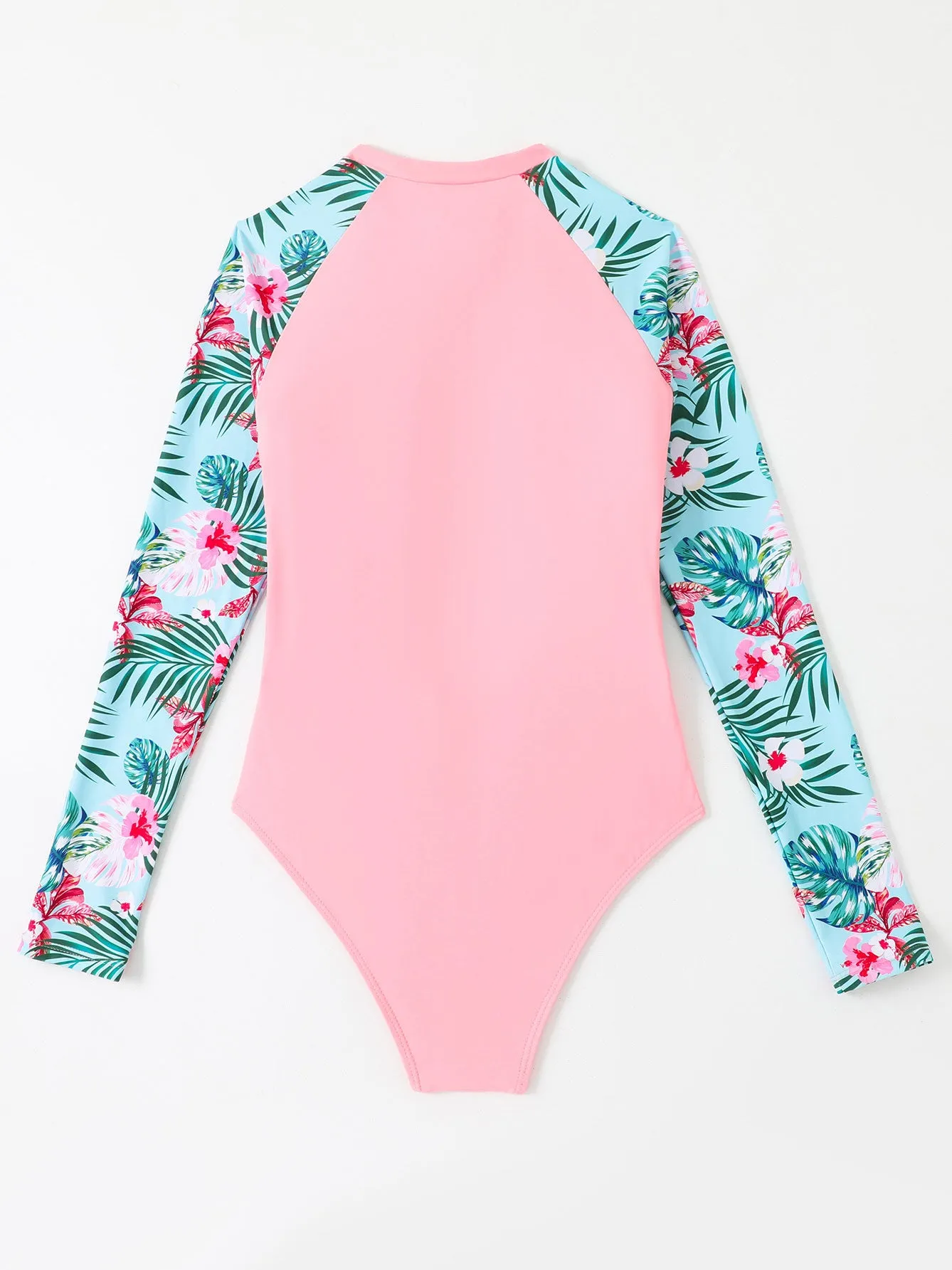Long sleeve sun protection one piece swimsuit UPF50  Rash Guard