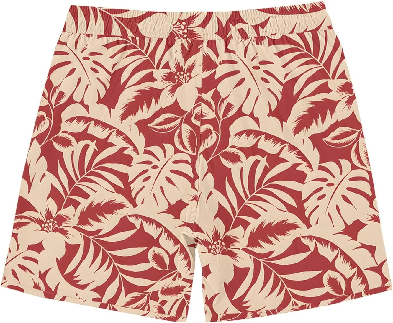 Mens Casual Graphic Swim Shorts Summer Lightweight Outdoor Beach Shorts Loose Fit Big and Tall Pants for Vacation