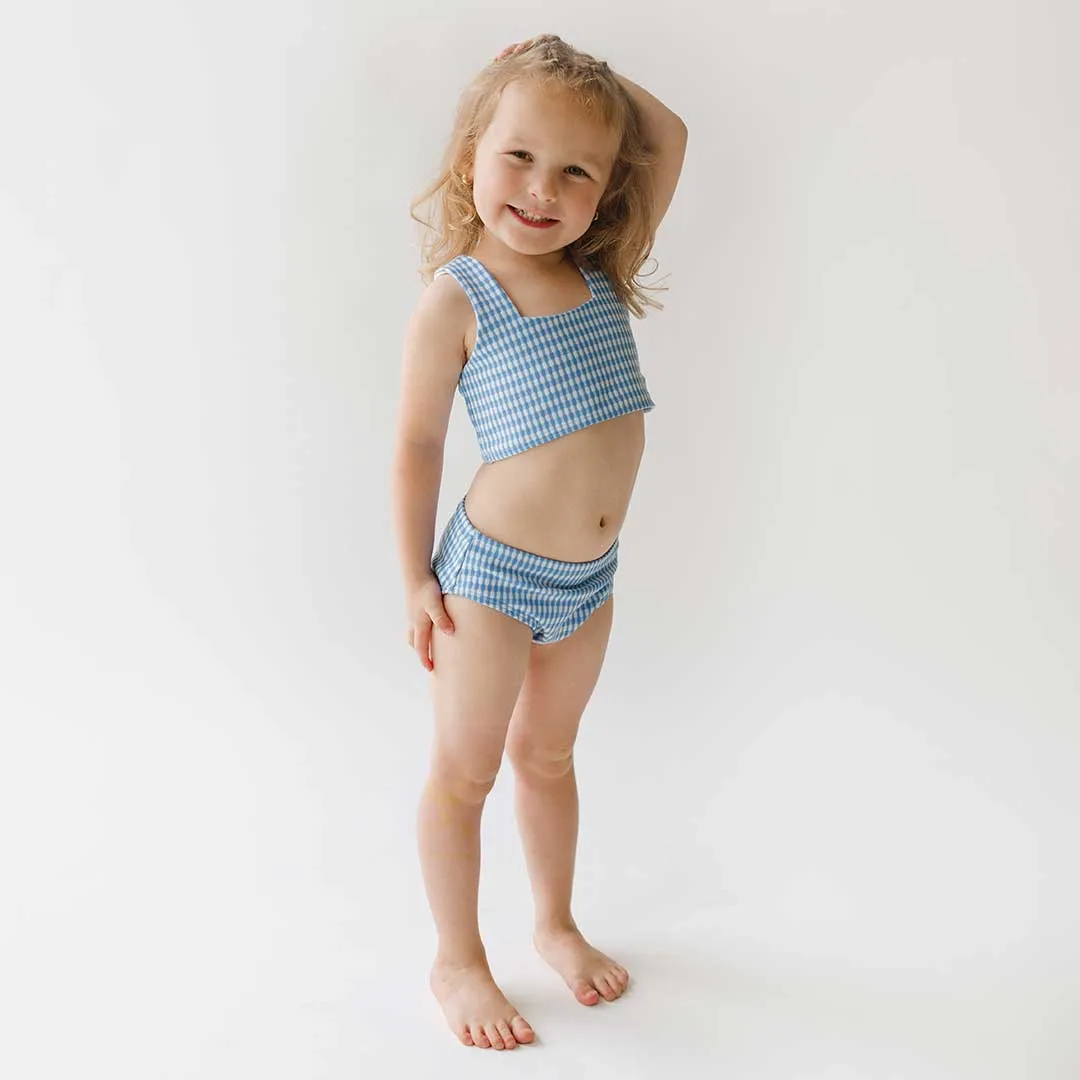 Mini Olivia Two-Piece Set, Bluebell