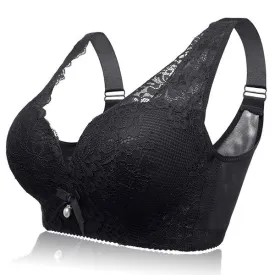 Plunge Wireless Adjustable Print Busty Comfort Bras