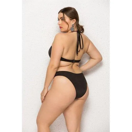 Plus Size Brazilian Style Backless Monokini