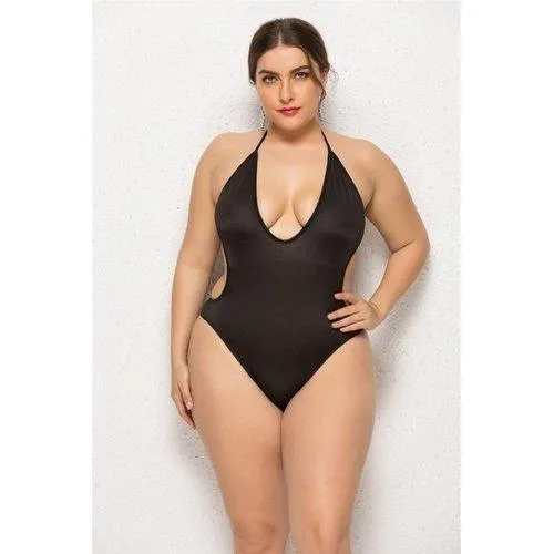 Plus Size Brazilian Style Backless Monokini