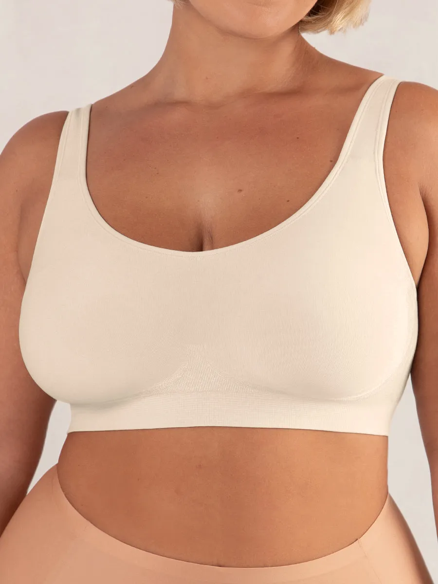 Shapermint Essentials Everyday Comfort Straps Wireless Shaping Bra
