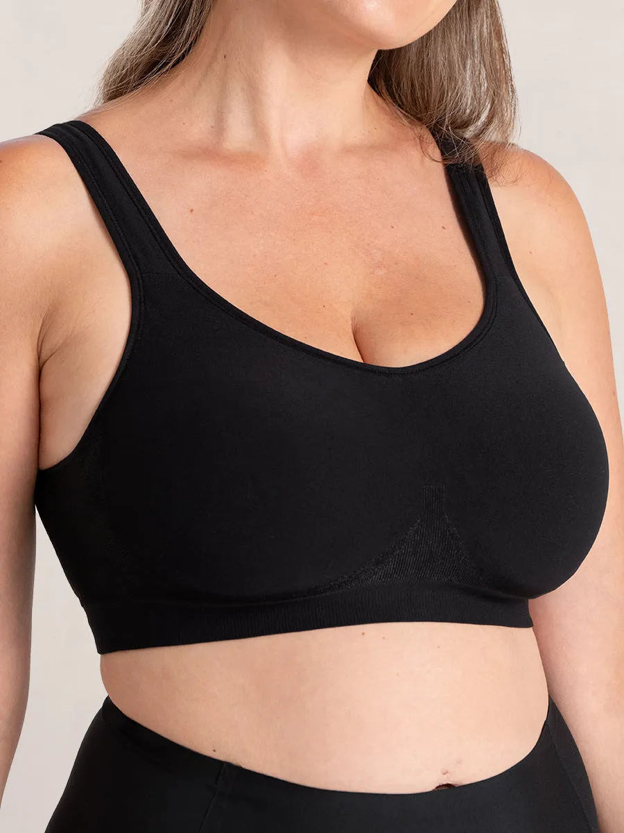 Shapermint Essentials Everyday Comfort Straps Wireless Shaping Bra