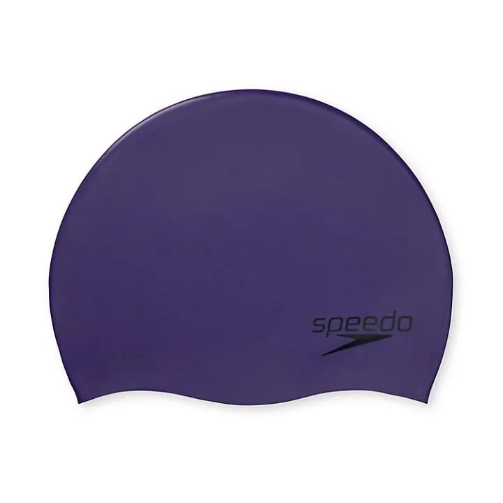 Speedo Solid Silicone Swim Cap