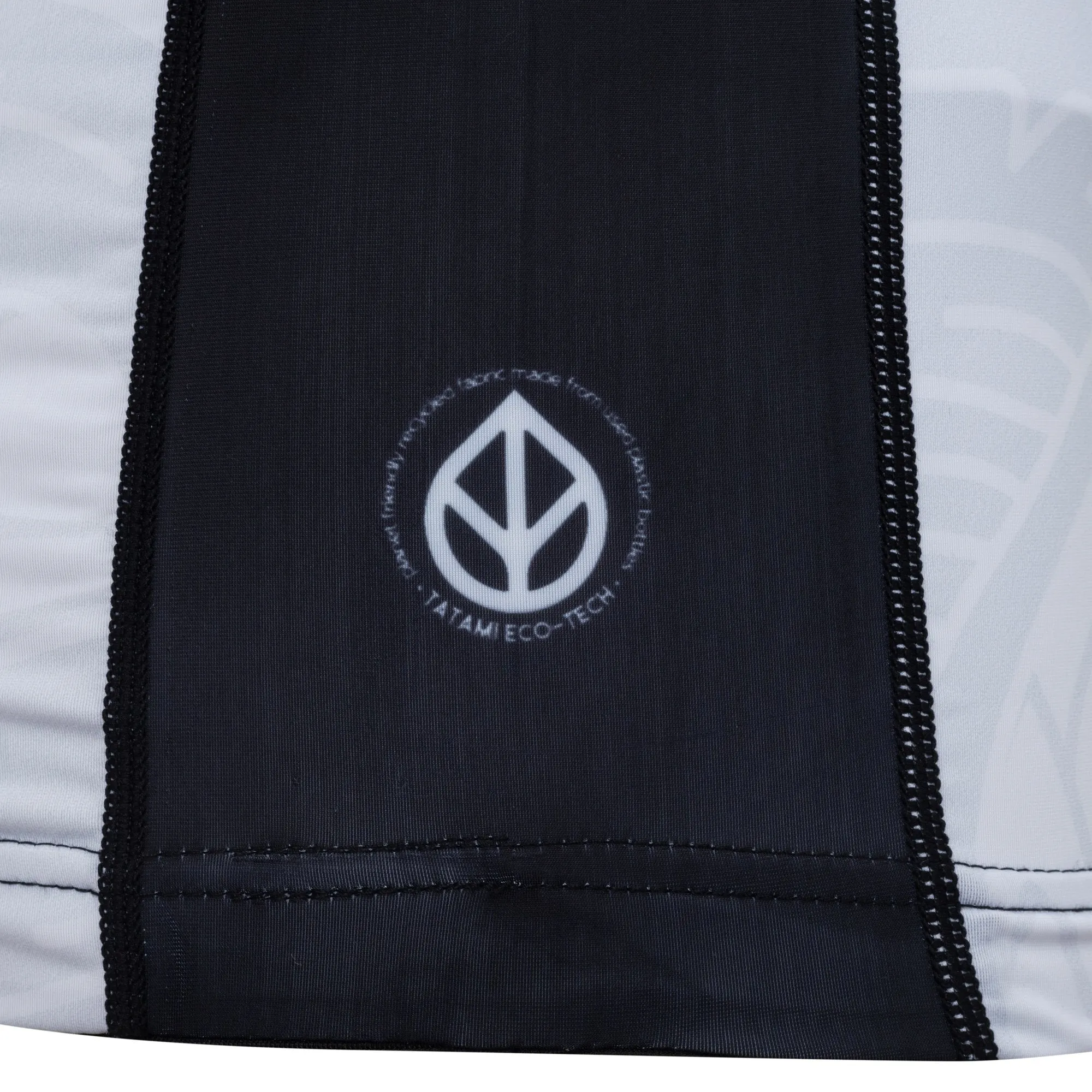 Tatami “Serpent” Long Sleeve Rash Guard - White/Orange
