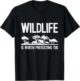 World Wildlife Day Animal Protection Wildlife Conservation T-Shirt